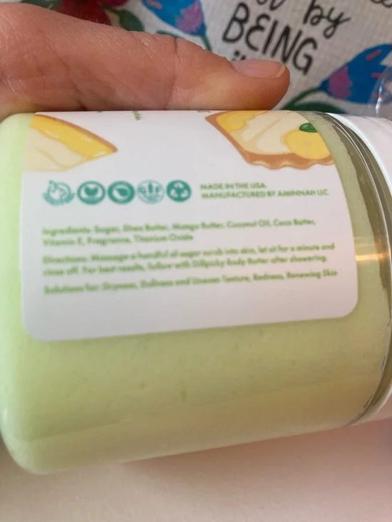 Mother's Day Bundle-Dillpicky (aminnah) scrub & body oil, pouch, bag charm - Picture 3 of 15